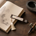 Load image into Gallery viewer, Handcrafted Silk Suzhou Embroidery Bookmark – Peony | Chinese Art Keepsake