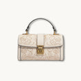 Load image into Gallery viewer, Heritage Dunhuang Cloud Motif Su Embroidery Leather Bucket Bag