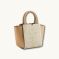 Load image into Gallery viewer, Golden Baroque Embroidered Genuine Leather Wing Tote Bag
