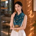 Load image into Gallery viewer, Intangible Cultural Heritage Xiangyunsha Mulberry Silk Scarf