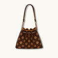 Load image into Gallery viewer, Intangible Cultural Heritage Embroidered Genuine Leather Drawstring Bucket Bag
