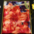 Load image into Gallery viewer, Luxury Floral Whisper Hua Luo Silk Chinese Mulberry Silk Square Scarf