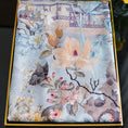 Load image into Gallery viewer, New Chinese Style Mulberry Silk Double-Sided Osmanthus & Orchid Square Scarf