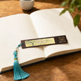 Load image into Gallery viewer, Handcrafted Silk Suzhou Embroidery Bookmark – Orchid | Chinese Art Keepsake