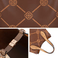Carica l'immagine nel visualizzatore della galleria, Borsa tote wing in vera pelle con ricamo Suzhou barocco dorato fatta a mano
