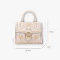 Load image into Gallery viewer, New Chinese Style Luxury White Embroidery Leather Handbag