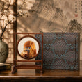 Bild in Galerie-Betrachter laden, Museumsreife Suzhou-Stickerei-Wandkunst, handgefertigtes Seidenornament – Hibiskus