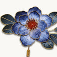 Load image into Gallery viewer, Heritage Cloisonné Ronghua Brooch Filigree Enamel Floral Pin