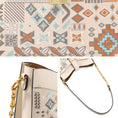 Load image into Gallery viewer, Bohemian Geometric Embroidered Genuine Leather Hobo Bag