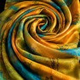 Load image into Gallery viewer, Chinese Mulberry Silk Scarves Luxury Qianli Jiangshan Hua Luo Silk Scarf