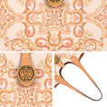 Load image into Gallery viewer, Blush Floral Embroidered Genuine Leather Tote Bag