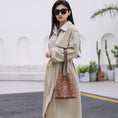 Load image into Gallery viewer, Vintage Baroque Embroidered Genuine Leather Hobo Bag