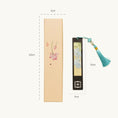 Load image into Gallery viewer, Handcrafted Silk Suzhou Embroidery Bookmark – Blue Lotus | Chinese Art Keepsake