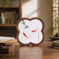 Load image into Gallery viewer, Museum-Quality Handcrafted Silk Suzhou Double-Sided Embroidery Ornament — Year of Abundance, "Nián Nián Yǒu Yú"