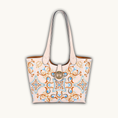 Load image into Gallery viewer, Handmade Chinese Floral Embroidered Genuine Leather Tote Bag