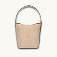 Load image into Gallery viewer, Luxury Dunhuang Scroll Vine Leather Bucket Bag Chinese Suzhou Embroidery Shoulder Bag