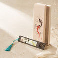 Load image into Gallery viewer, Handcrafted Silk Suzhou Embroidery Bookmark – Banana Leaf | Chinese Art Keepsake