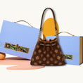 Load image into Gallery viewer, Intangible Cultural Heritage Embroidered Genuine Leather Drawstring Bucket Bag
