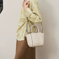Load image into Gallery viewer, SinoCrafted Suzhou embroidery crossbody handbag with delicate floral patterns, styled by a woman in a modern Chinese-inspired setting.