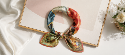 The Art of Wearing Silk: How to Style and Care for Embroidered Silk Scarves