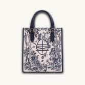 Luxury Handmade Suzhou Embroidery Genuine Leather Tote Bag