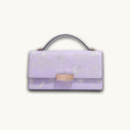 Load image into Gallery viewer, Luxury Handcrafted Iris Flower Chinese Embroidery Genuine Leather Handbag
