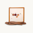 Load image into Gallery viewer, Museum-Quality Handcrafted Silk Suzhou Double-Sided Embroidery Ornament — Moonrise Over the Sea: Six Persimmons
