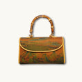 Bild in Galerie-Betrachter laden, Luxury Chinese Qianli Jiangshan Xiangyun Silk Bamboo Handle Crossbody Bag
