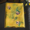 Load image into Gallery viewer, Xiangyunsha Silk Shawl New Chinese Style Panda Mulberry Silk Scarf
