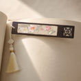 Load image into Gallery viewer, Handcrafted Silk Suzhou Embroidery Bookmark – Peony | Chinese Art Keepsake
