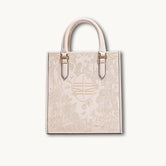 Luxury Handmade Suzhou Embroidery Genuine Leather Tote Bag
