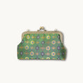 Carica l'immagine nel visualizzatore della galleria, Elegant Chinese Heritage Song Brocade Silk Handbag with Vintage Clasp Design
