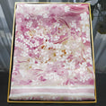 Load image into Gallery viewer, Luxury  Mulberry Silk Double-Sided Hua Luo Square Scarf
