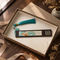 Load image into Gallery viewer, Handcrafted Silk Suzhou Embroidery Bookmark – A Thousand Miles of Rivers and Mountains | Chinese Art Keepsake
