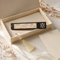 Load image into Gallery viewer, Handcrafted Silk Suzhou Embroidery Bookmark – Peony | Chinese Art Keepsake
