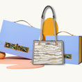 Load image into Gallery viewer, Heritage Mountain Range Su Embroidery Leather Tote Bag
