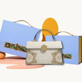 Load image into Gallery viewer, Luxury Heritage Radiant Bloom Embroidery Leather Flap Bag
