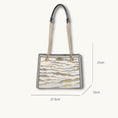 Load image into Gallery viewer, Heritage Mountain Range Su Embroidery Leather Tote Bag
