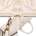 Load image into Gallery viewer, New Chinese Style Luxury White Embroidery Leather  Handbag
