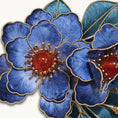Load image into Gallery viewer, Heritage Floral Hair Stick Cloisonné Peony Ronghua Hair Pin
