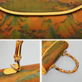 Bild in Galerie-Betrachter laden, Luxury Chinese Qianli Jiangshan Xiangyun Silk Bamboo Handle Crossbody Bag

