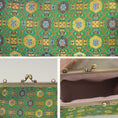 Carica l'immagine nel visualizzatore della galleria, Elegant Chinese Heritage Song Brocade Silk Handbag with Vintage Clasp Design
