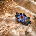 Load image into Gallery viewer, Heritage Cloisonné Ronghua Brooch  Filigree Enamel Floral Pin
