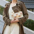Load image into Gallery viewer, Luxurious Handmade Suzhou Embroidered Hard-Shell Leather Crossbody Bag
