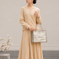 Load image into Gallery viewer, Heritage Mountain Range Su Embroidery Leather Tote Bag
