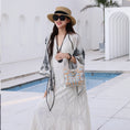 Load image into Gallery viewer, Dunhuang Scroll Grass Motif Embroidered Genuine Leather Tote Bag
