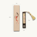 Load image into Gallery viewer, Handcrafted Silk Suzhou Embroidery Bookmark – Peony | Chinese Art Keepsake
