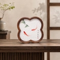 Load image into Gallery viewer, Museum-Quality Handcrafted Silk Suzhou Double-Sided Embroidery Ornament — Year of Abundance, "Nián Nián Yǒu Yú"
