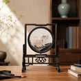 Load image into Gallery viewer, Master Designed Double-Sided Embroidery Pekingese Dogs Rectangular Screen Ornament
