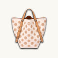 Load image into Gallery viewer, Luxury Chinese Embroidery Leather Tote Bag with Baoxiang Flower Pattern
